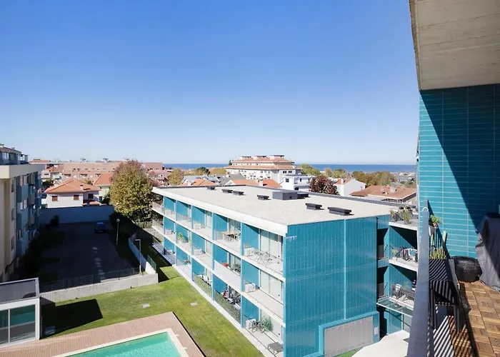 Blue Breeze | Pool View, Gym & Balcony Appartement Espinho (Aveiro)