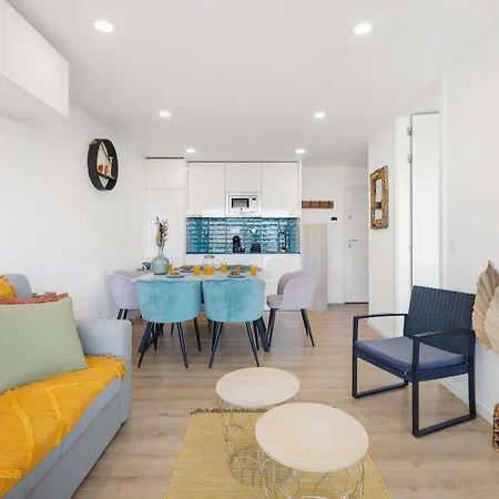 Daire Blue Breeze Espinho | Pool View, Gym & Balcony Espinho (Aveiro)