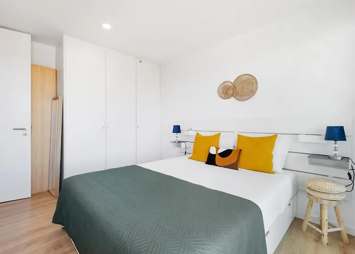 Blue Breeze | Pool View, Gym & Balcony Apartmán Espinho (Aveiro)